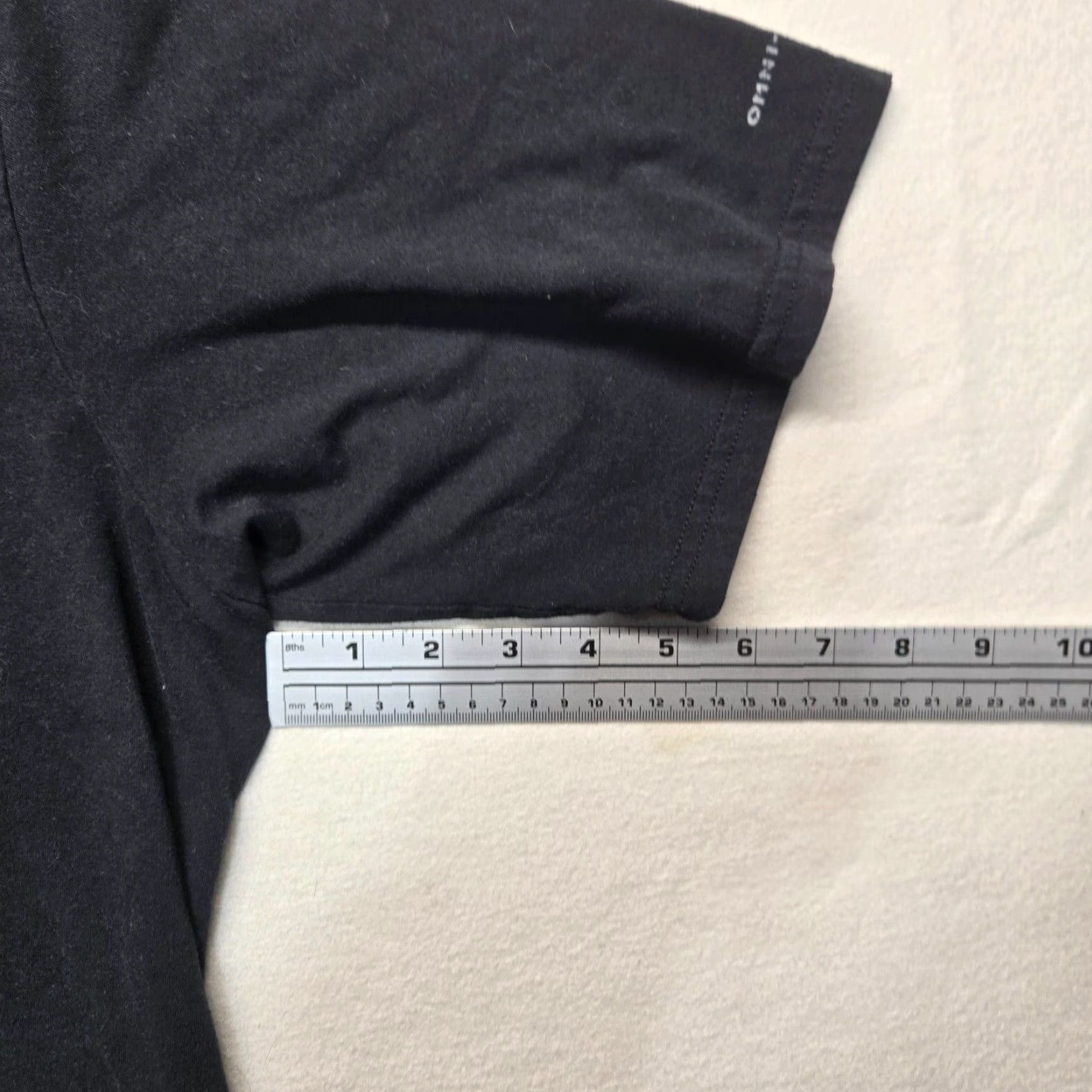 Logo 7 Columbia Shirt Mens Adult 2XL Black Cotton Short Sleeve Logo T-Shirt Size US XXL / EU 58 / 5 - 6 Thumbnail