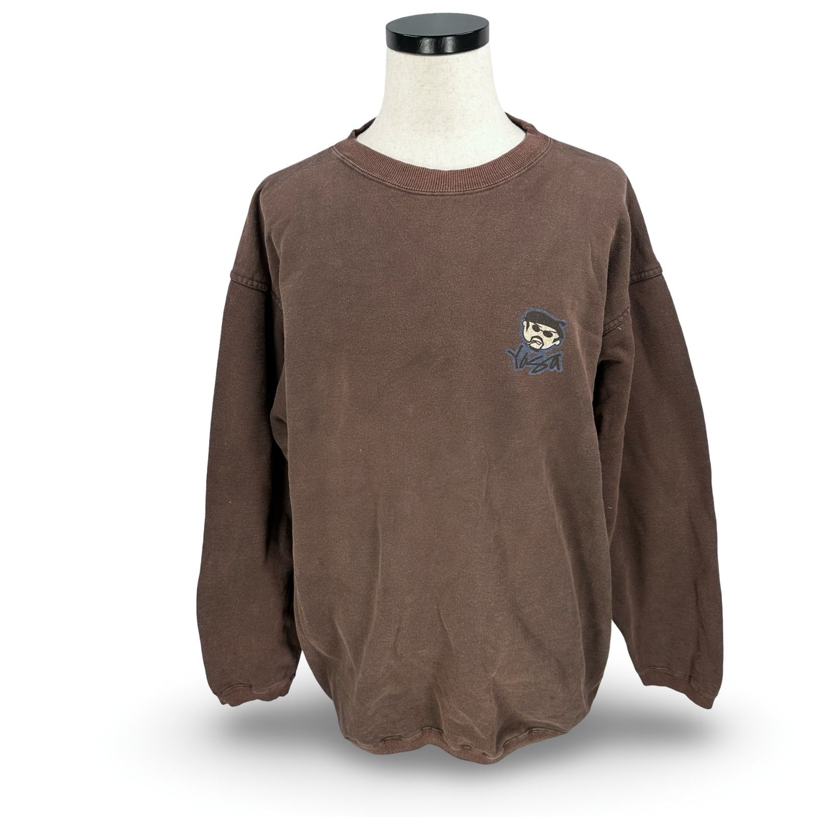 VTG YADA Cool Daddy Groove Skater Sweatshirt Men XL Brown
