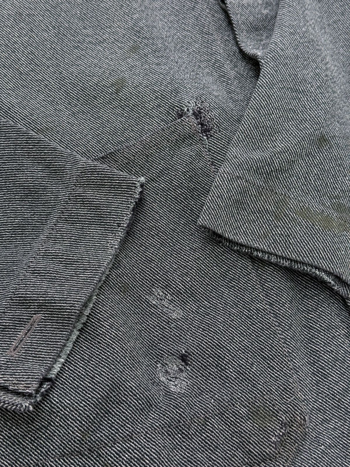 Le Laboureur Vintage 70s Swiss Distressed Chore Work Jacket Size US M / EU 48-50 / 2 - 6 Thumbnail