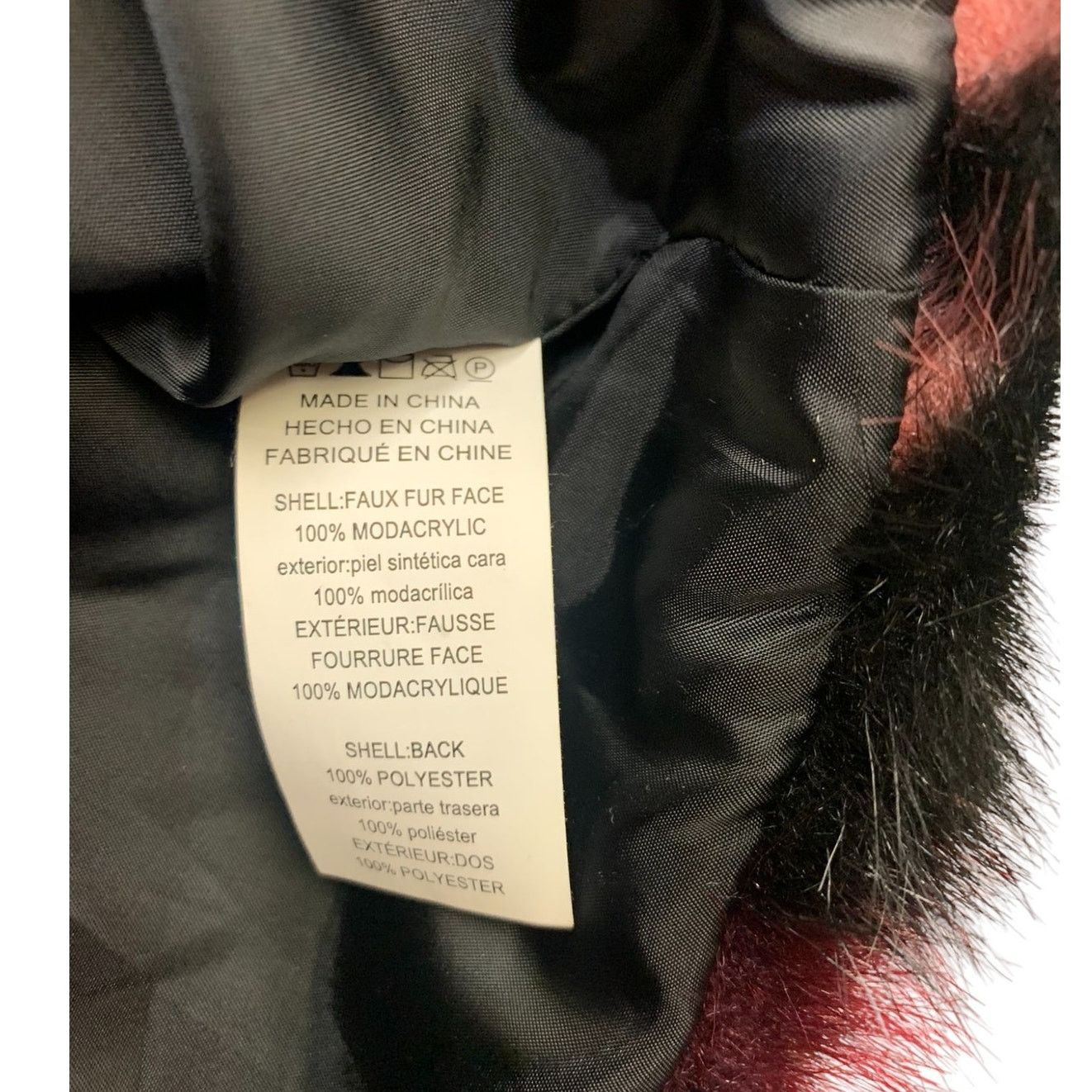 Michael Kors Michael Kors Chevron Faux Fur Pink Burgundy Sz XS Size XS / US 0-2 / IT 36-38 - 3 Thumbnail
