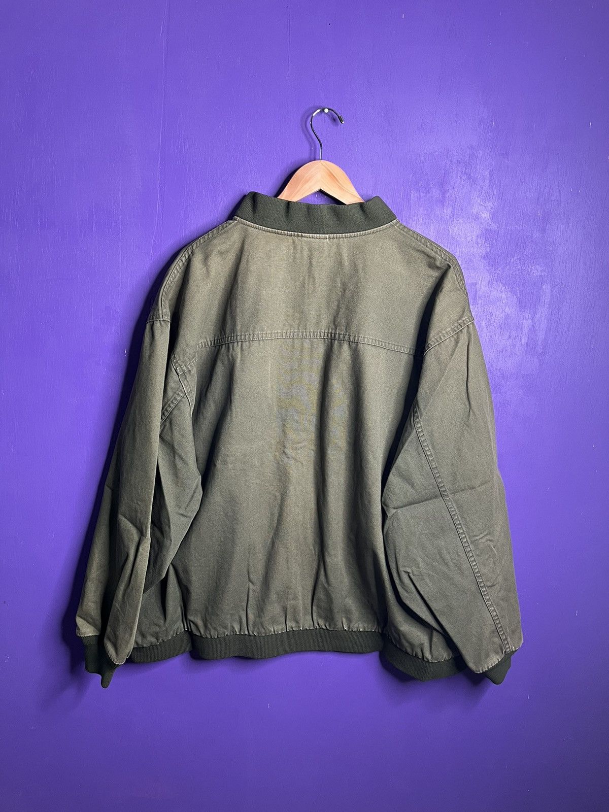 L.L. Bean × Vintage Vintage 90s LL Bean essential faded zip up jacket Size US XXL / EU 58 / 5 - 2 Thumbnail