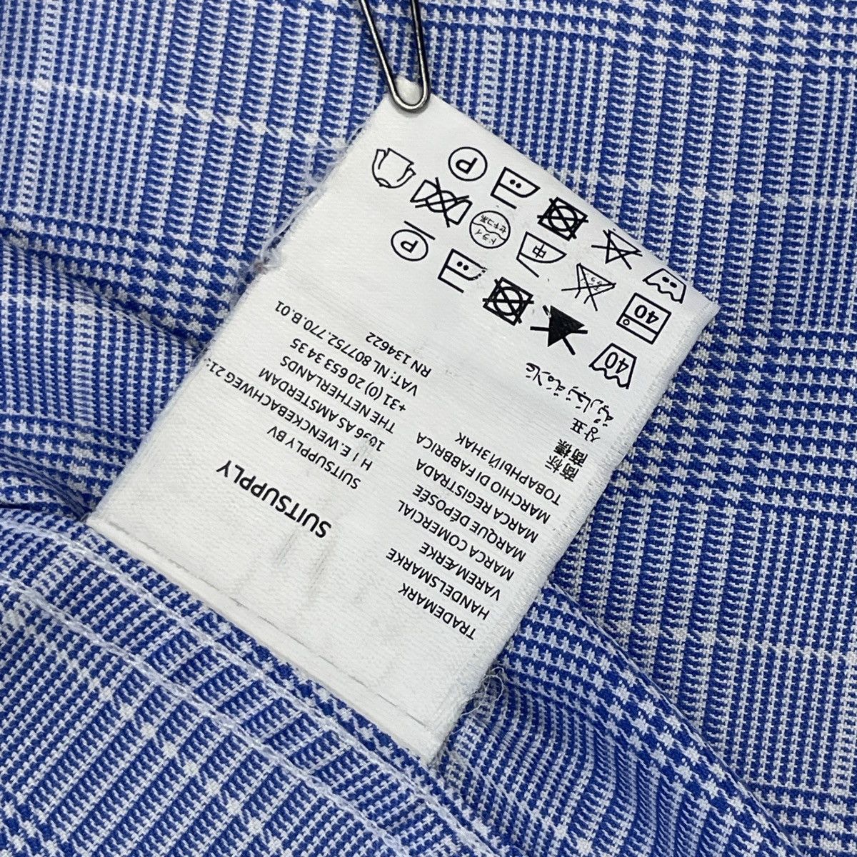 Suitsupply Suitsupply Traveller Slim Fit Button Shirt Size 40/15 Size US L / EU 52-54 / 3 - 16 Thumbnail
