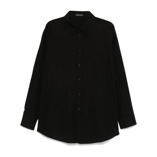 Balenciaga BALENCIAGA Women Shirts 814019 TRO37 1000 BLACK Size XS / US 0-2 / IT 36-38 - 1 Thumbnail