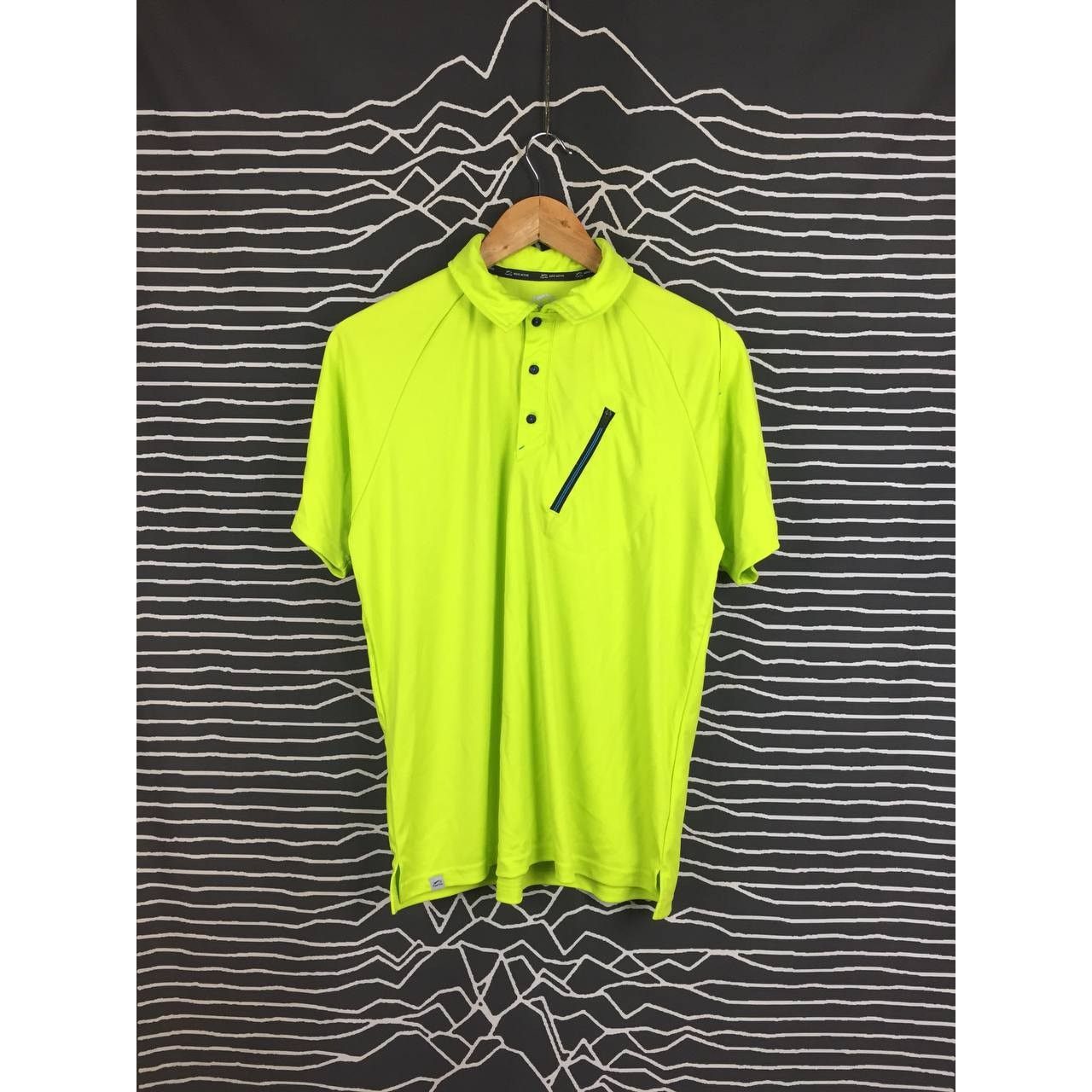 Japanese Brand × Vintage Find-Out Workman Move Active Performance Wear Polo Tee Size US L / EU 52-54 / 3 - 2 Thumbnail