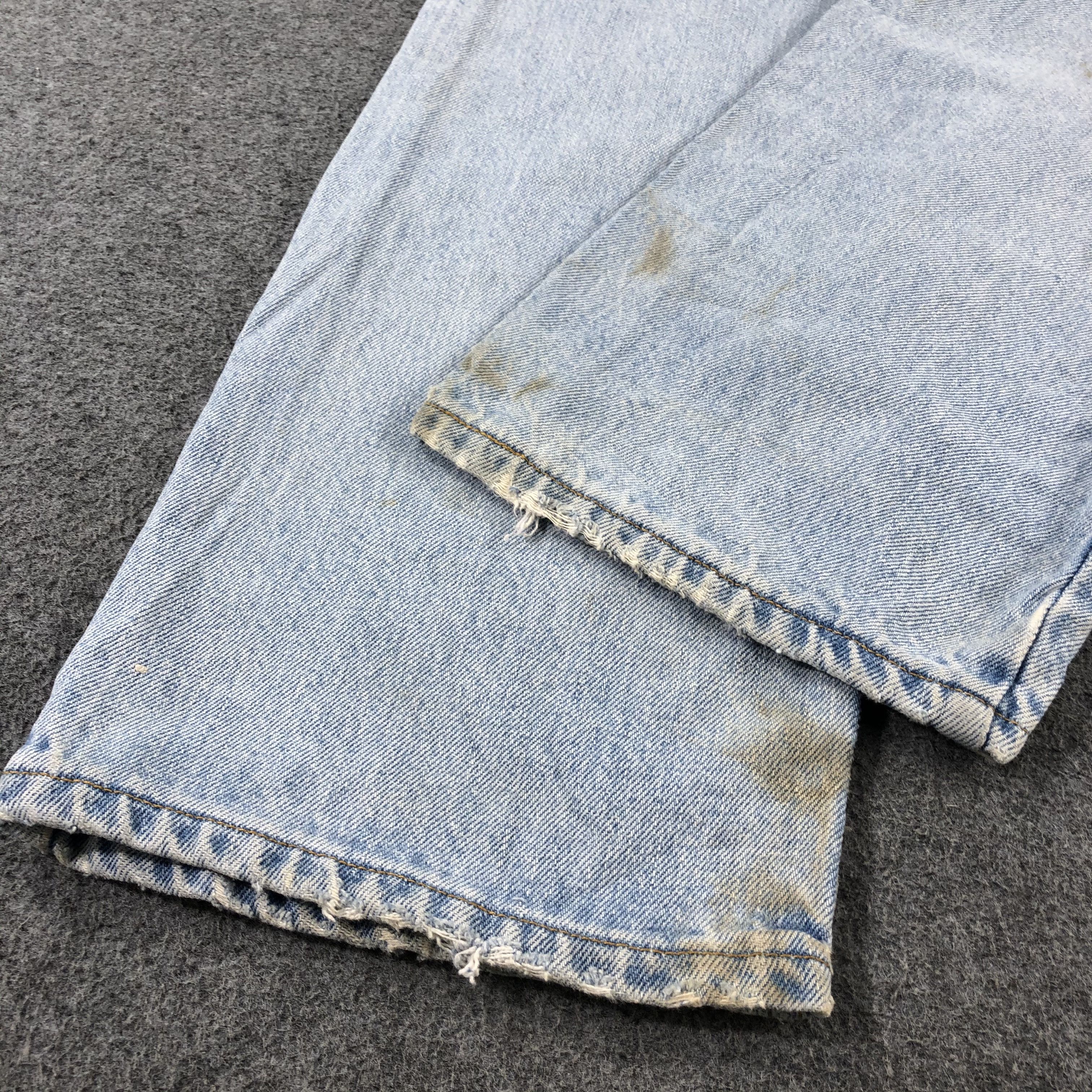 Levi's Vintage 90s Light Wash Levis 505 Jeans-J2606 Size US 32 / EU 48 - 6 Thumbnail