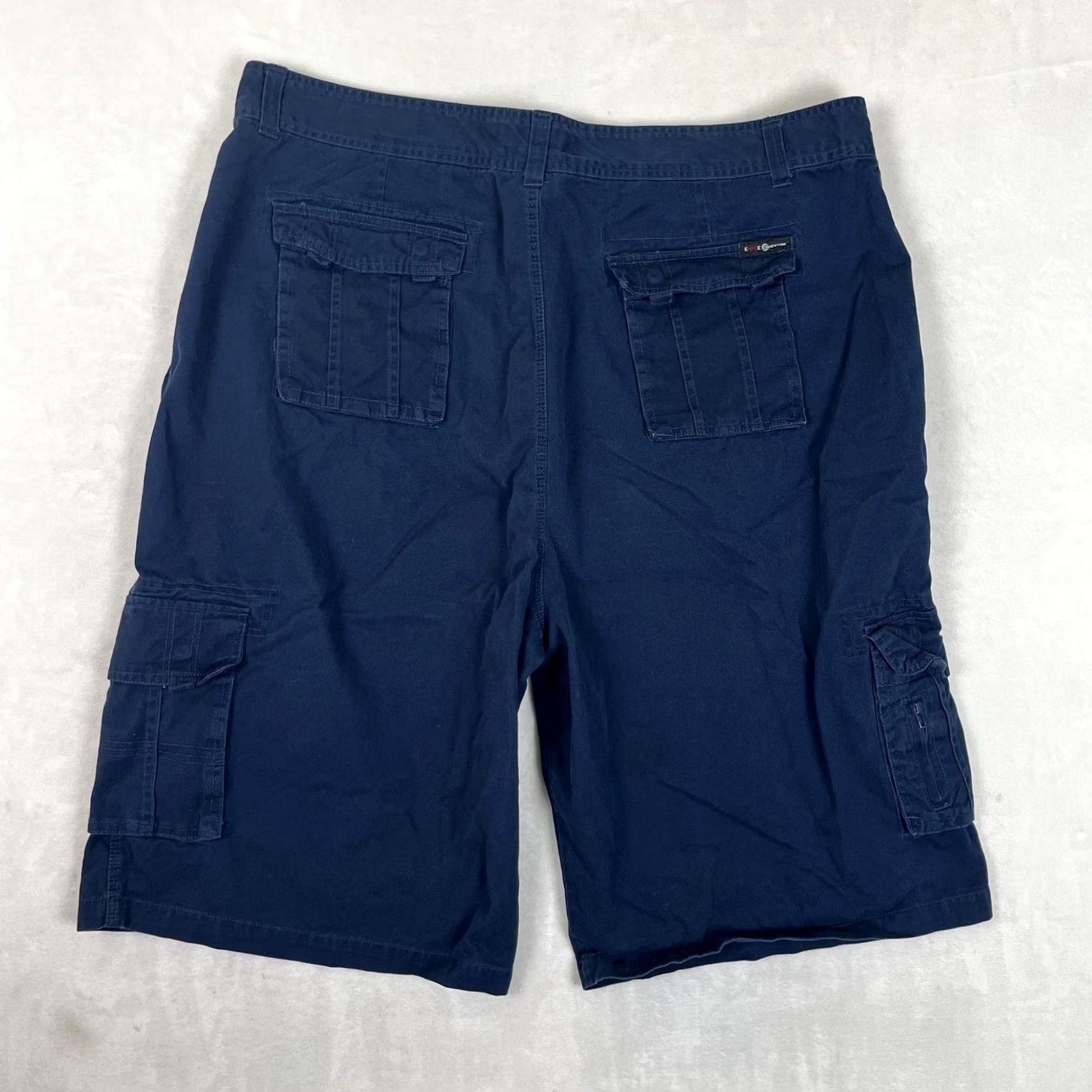 Enyce VINTAGE Enyce Cargo Shorts Mens 48 Blue Relaxed Inseam 13 in Casual Streetwear Size US 32 / EU 48 - 5 Thumbnail