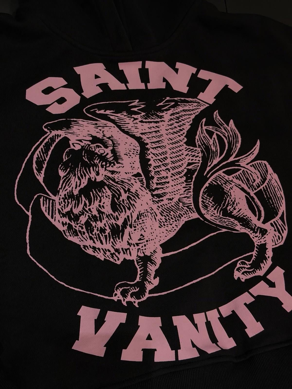 Saint Vanity Size S - Saint Vanity Pullover Hoodie Pink Black 2025 NEW Size US S / EU 44-46 / 1 - 6 Thumbnail
