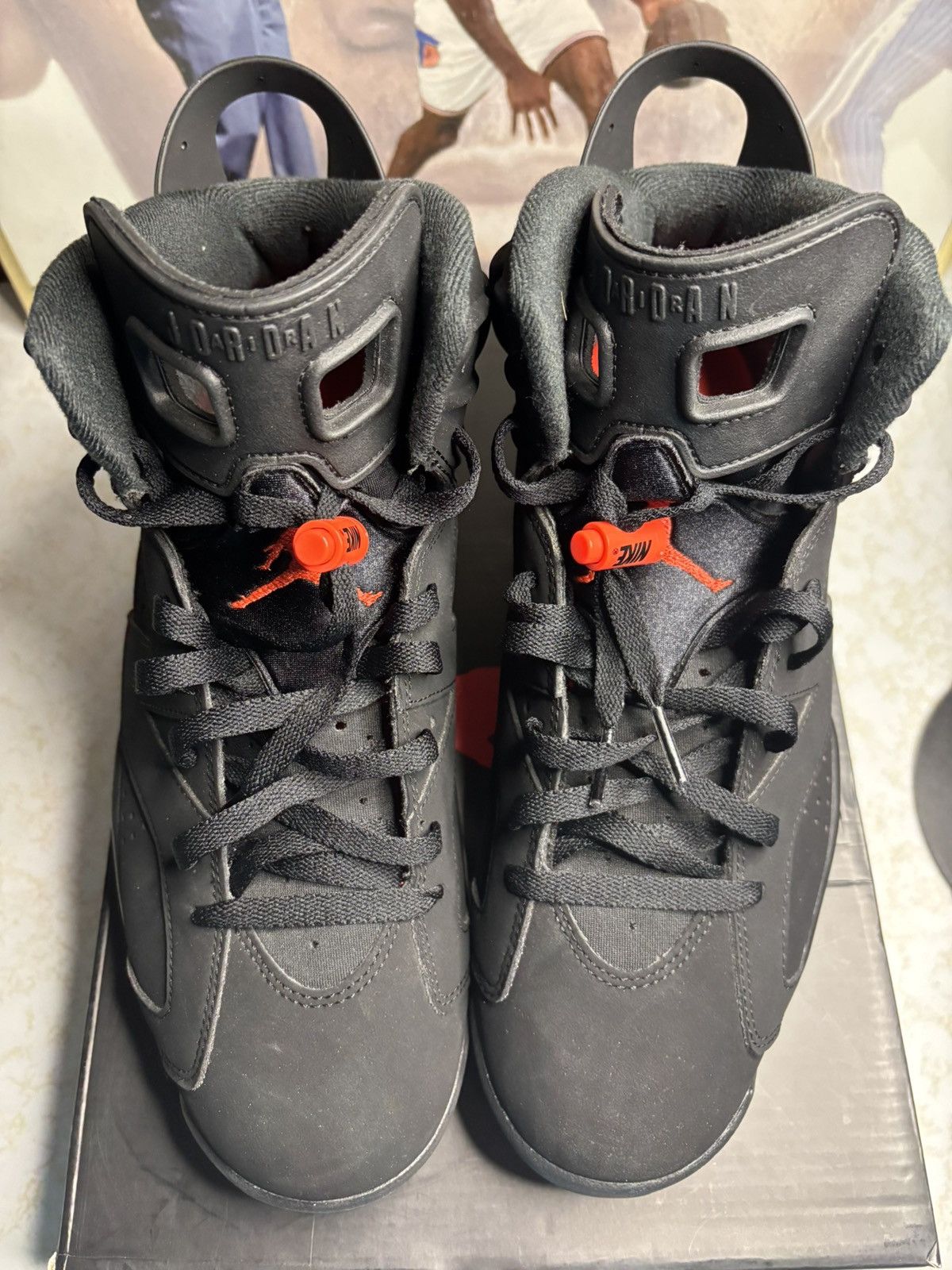 Jordan Brand Air Jordan 6 Retro 2019 Infrared 2019 Size US 10.5 / EU 43-44 - 2 Thumbnail