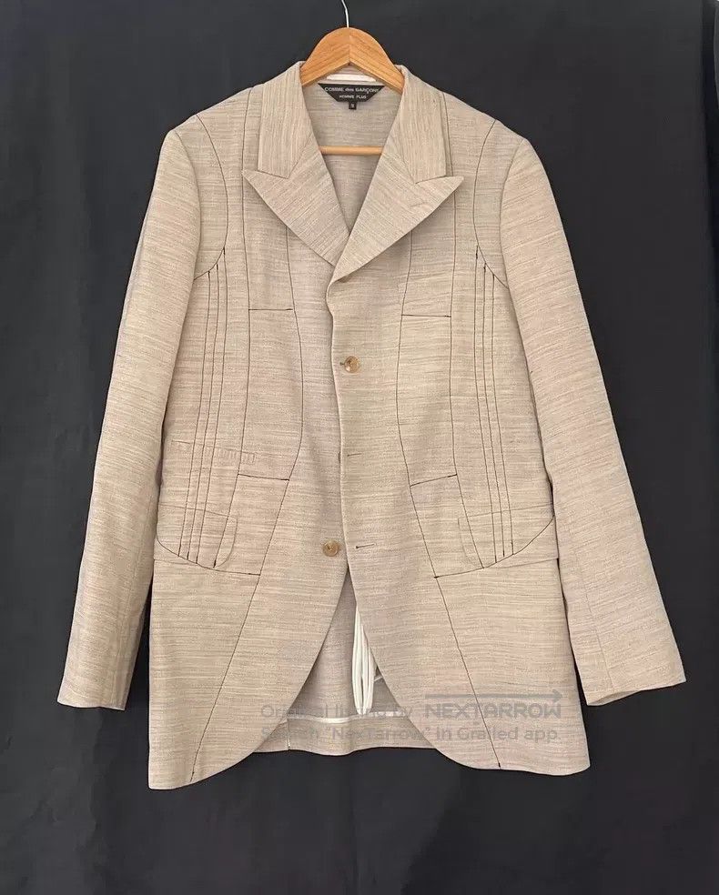 Comme des Garcons Comme Des Garcons Double-sided long blazer Size US M / EU 48-50 / 2 - 4 Thumbnail