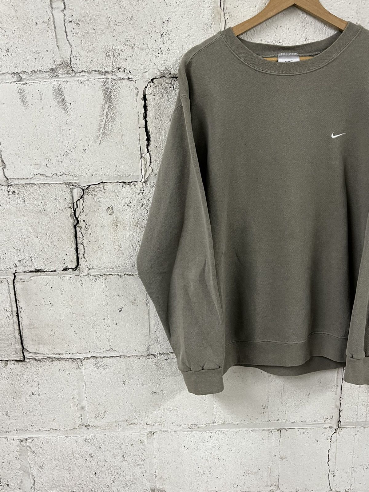 Nike Nike vintage y2k pistachio green boxy fit crewneck rare Size US XL / EU 56 / 4 - 4 Thumbnail