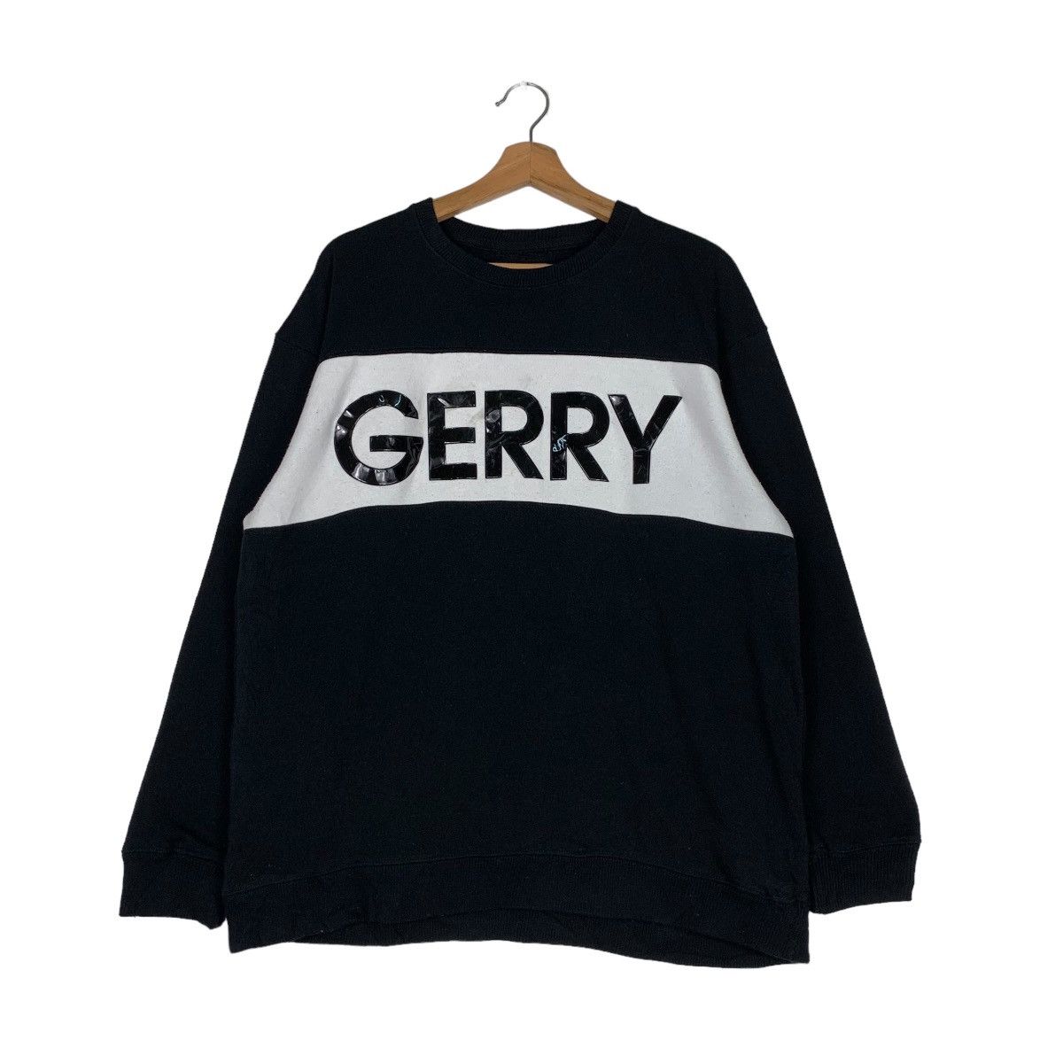 Other GERRY Spellout Big Logo Colorblock Sweatshirts #0764-C35 Size US L / EU 52-54 / 3 - 1 Thumbnail