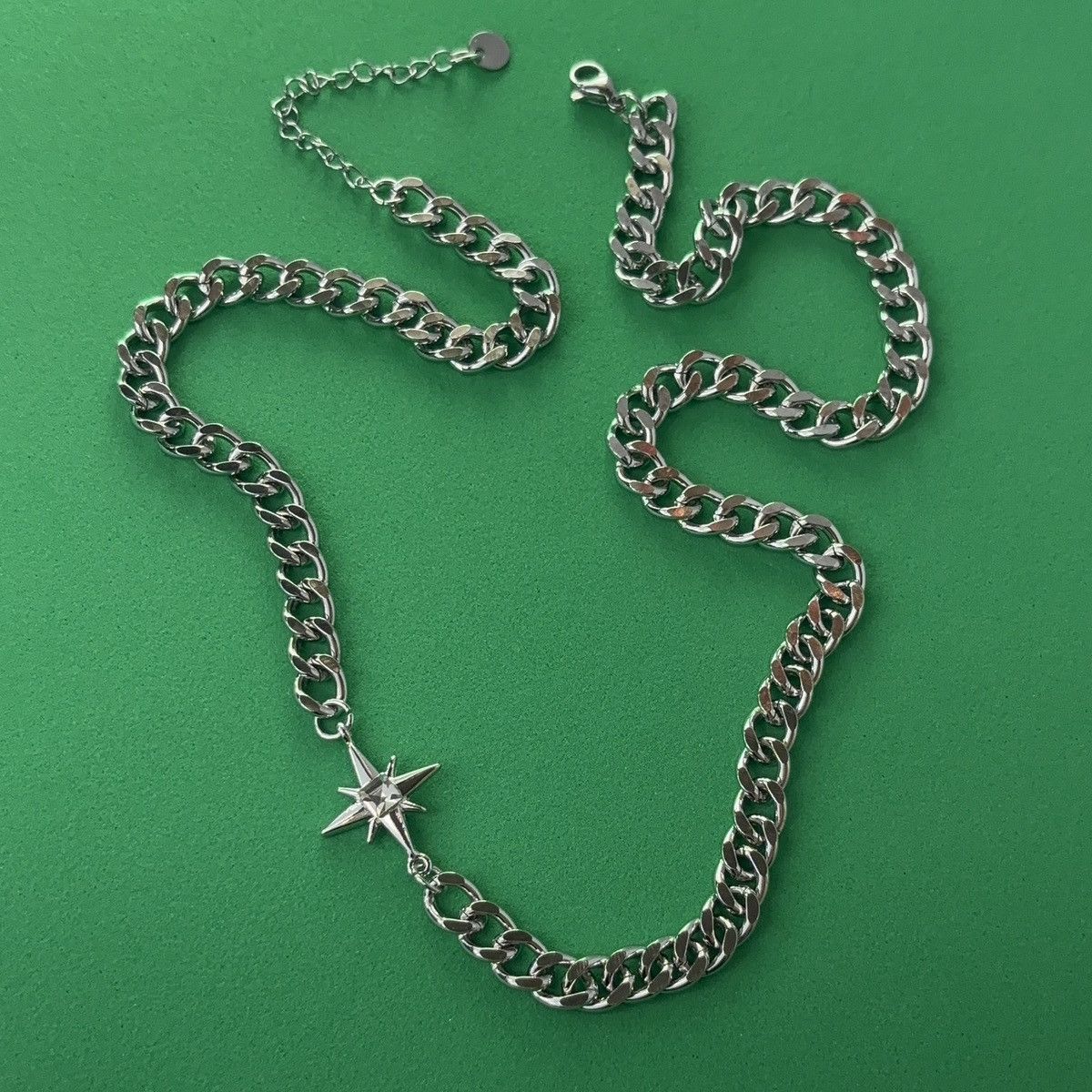 Other Link Chain Star Necklace for Men Women Unisex Necklace Size ONE SIZE - 4 Thumbnail