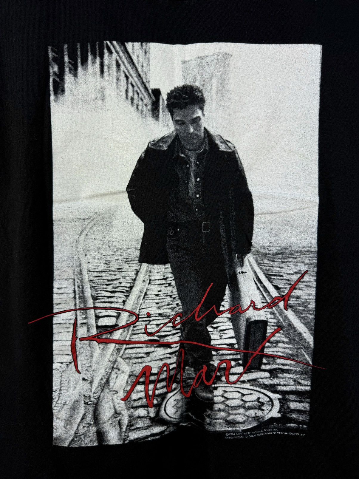Vintage Richard Marx 1994 Paid Vacation World Tour GEM Vintage Shirt Size US M / EU 48-50 / 2 - 4 Thumbnail