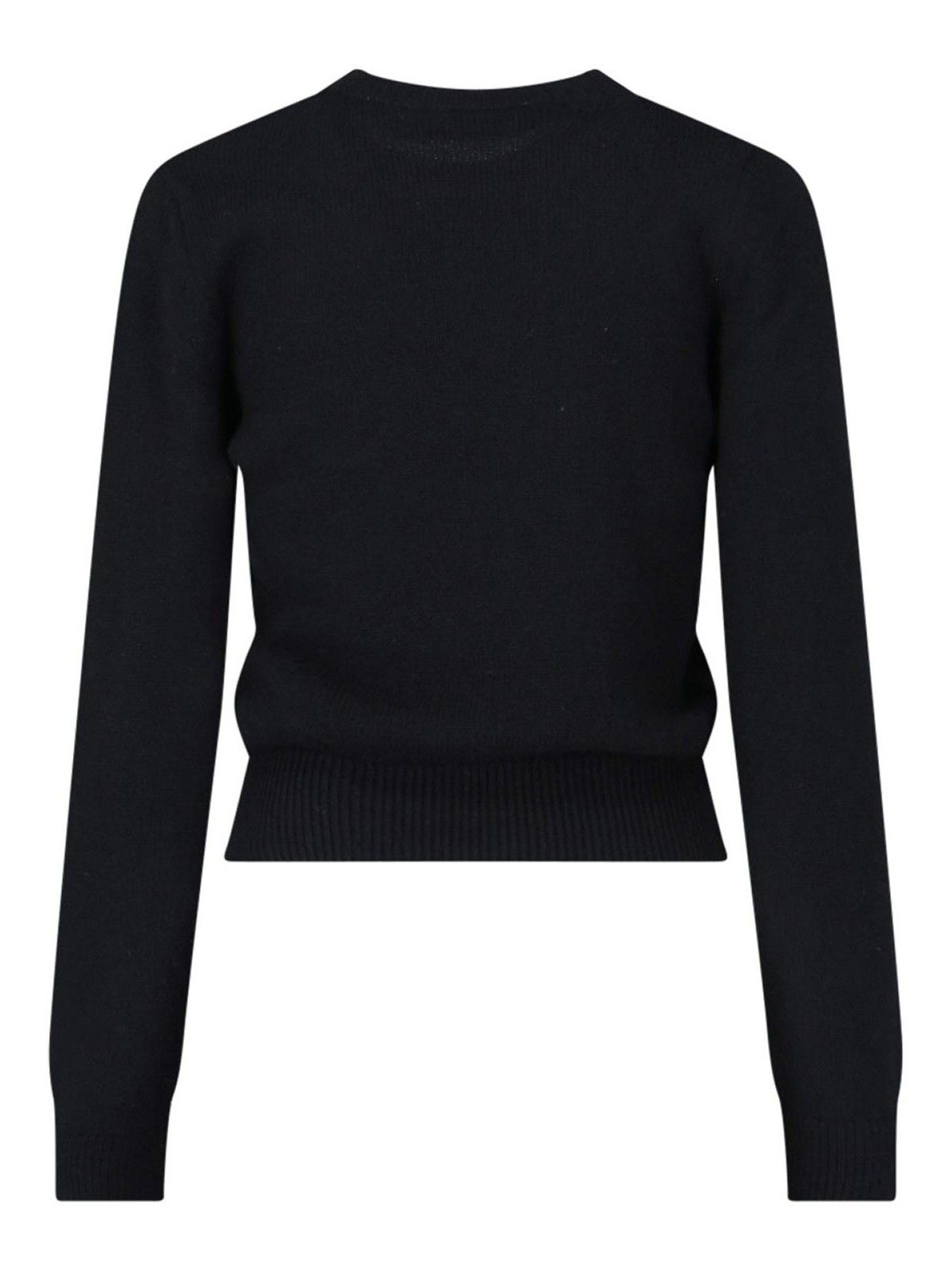 Palm Angels o1gr1nt0425 Classic Logo Sweater in Black Size S / US 4 / IT 40 - 3 Thumbnail