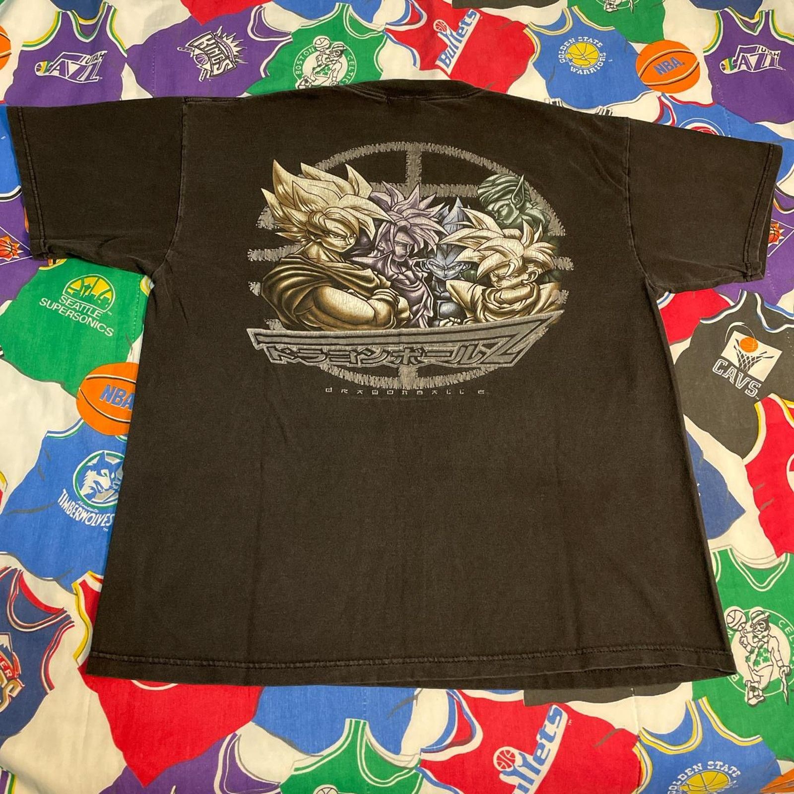 Vintage Vintage Dragon Ball Z DBZ Anime Shirt XL 2002 Bowling