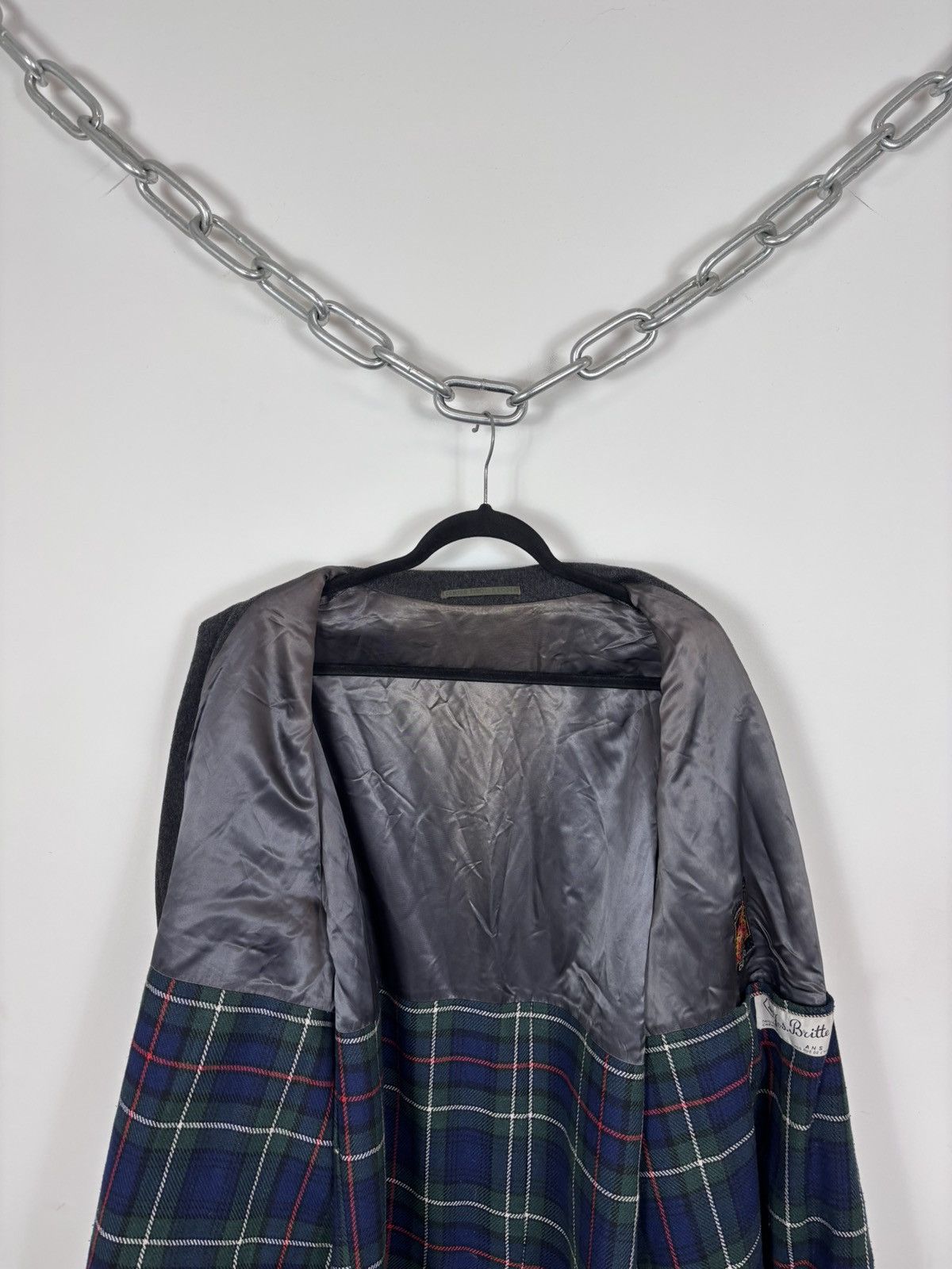 Other Vintage Austrian Tirol Loden Men’s Charcoal Gray Overcoat Size US XL / EU 56 / 4 - 12 Thumbnail