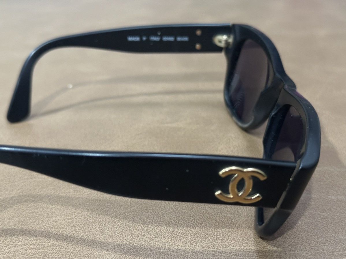 Chanel Chanel CC Sunglasses Black Size ONE SIZE - 4 Thumbnail