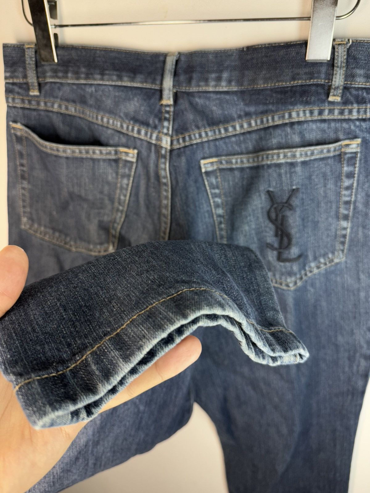 Yves Saint Laurent 32x32 YSL Jeans Denim Pants Size US 32 / EU 48 - 18 Thumbnail