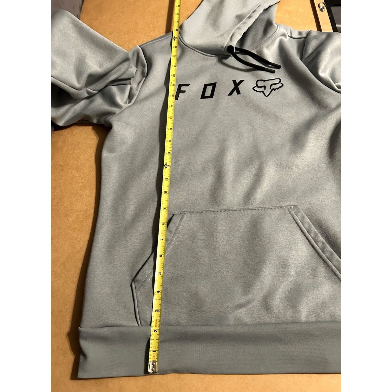 KangaROOS Fox Motocross Racing Hoodie Adult Medium Gray Pullover Hooded Pockets Size US M / EU 48-50 / 2 - 7 Thumbnail