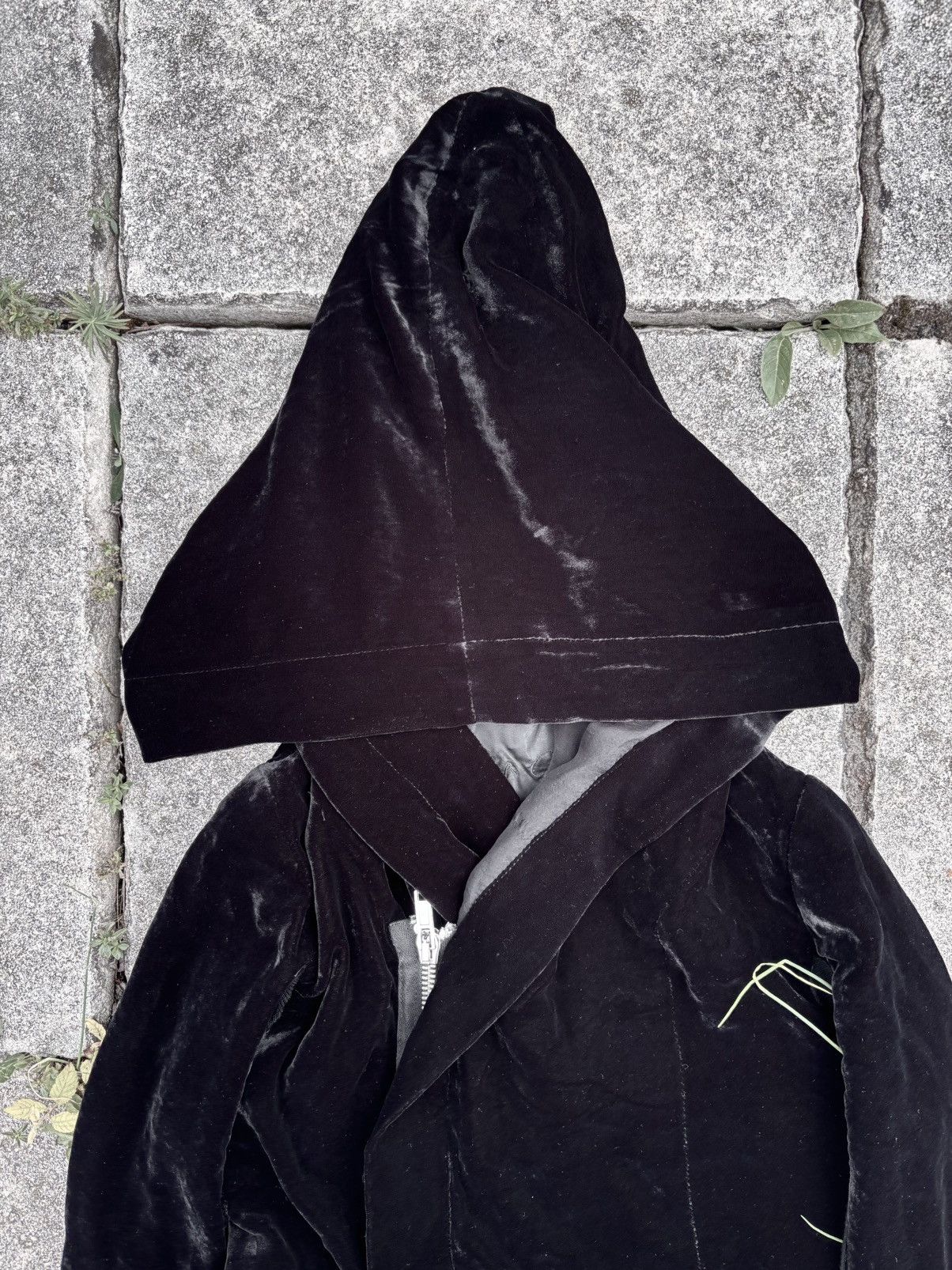 Rick Owens Rick Owens 1/1 pre 2008 velour mountain hoodie Size S / US 4 / IT 40 - 4 Thumbnail