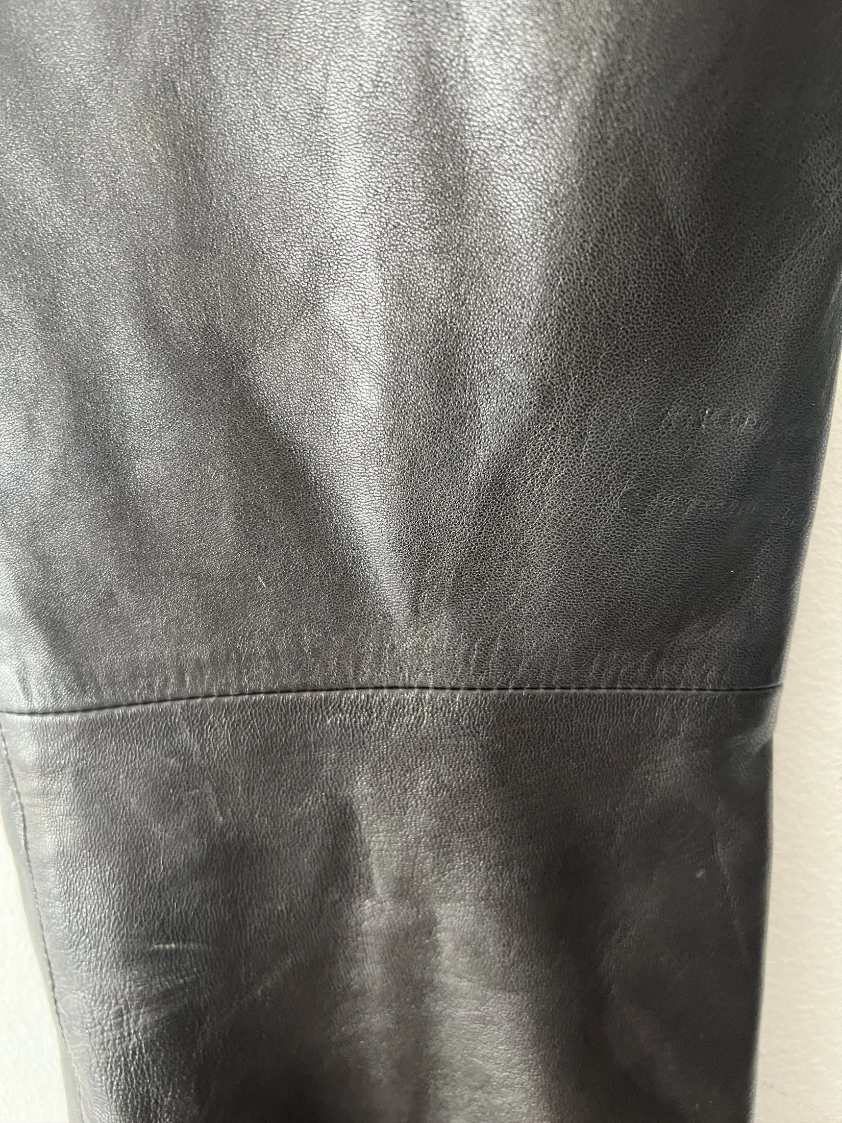 Prada High Quality Leather Pants Size 26" / US 2 / IT 38 - 11 Thumbnail