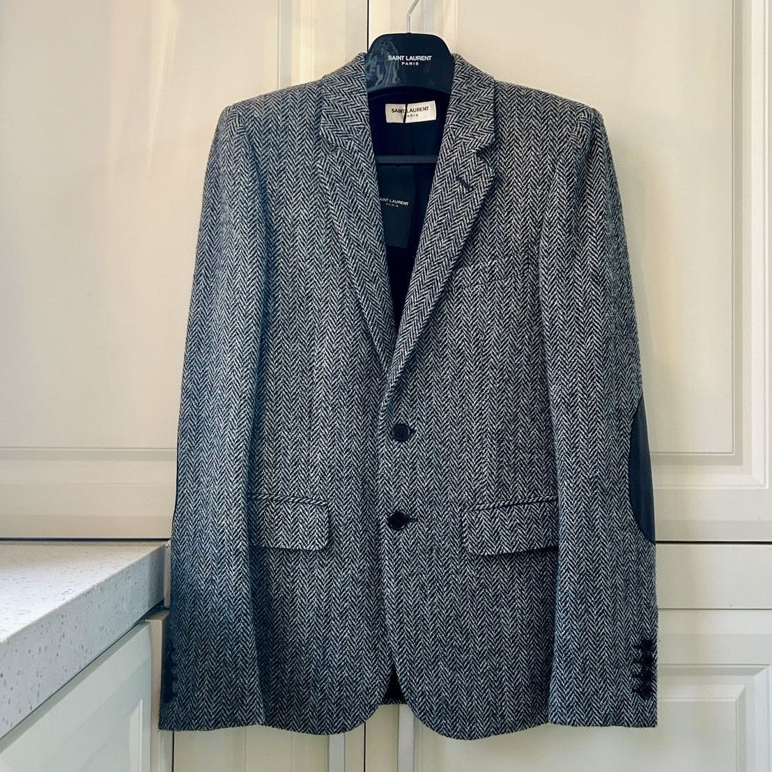 Saint Laurent Paris SAINT LAUREN PARIS BY HEDI SLIMANE 13 AW RUNWAY LOOK BLAZER Size 44R - 3 Thumbnail