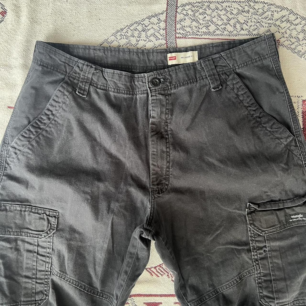 Vintage Vintage 2000s/Y2K Essential Grunge Gorpcore Black Cargo Pants! Size US 36 / EU 52 - 5 Thumbnail