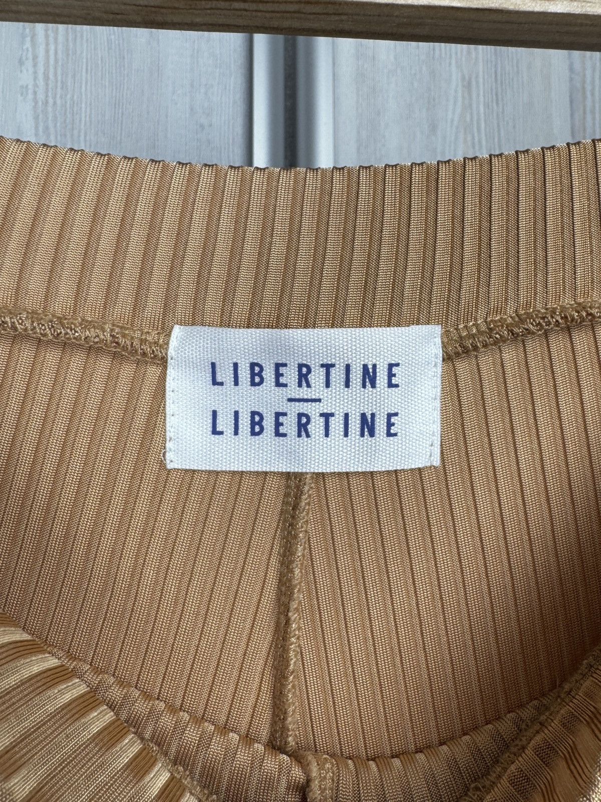 Libertine-Libertine Libertine-Libertine Regular Pants 'Rack' in Camel size XS Size 25" / US 0 / IT 36 - 7 Thumbnail