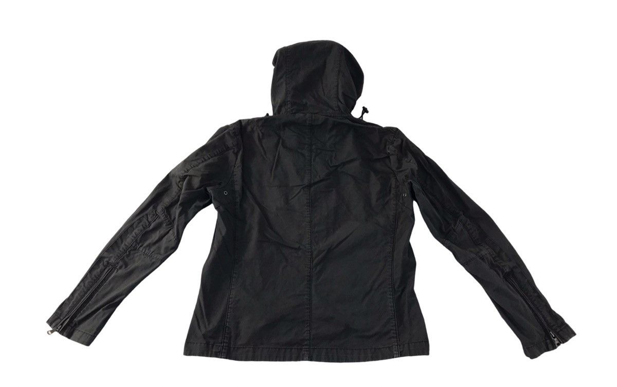 Japanese Brand Hype Japan Brand Khakis Hooded Jacket Full Zip Double Pocket Size M / US 6-8 / IT 42-44 - 2 Thumbnail