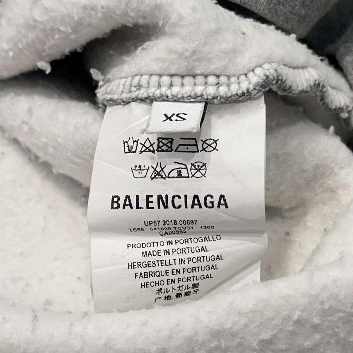 Balenciaga Balenciaga Crest Hoodie Pullover Size US XS / EU 42 / 0 - 2 Thumbnail
