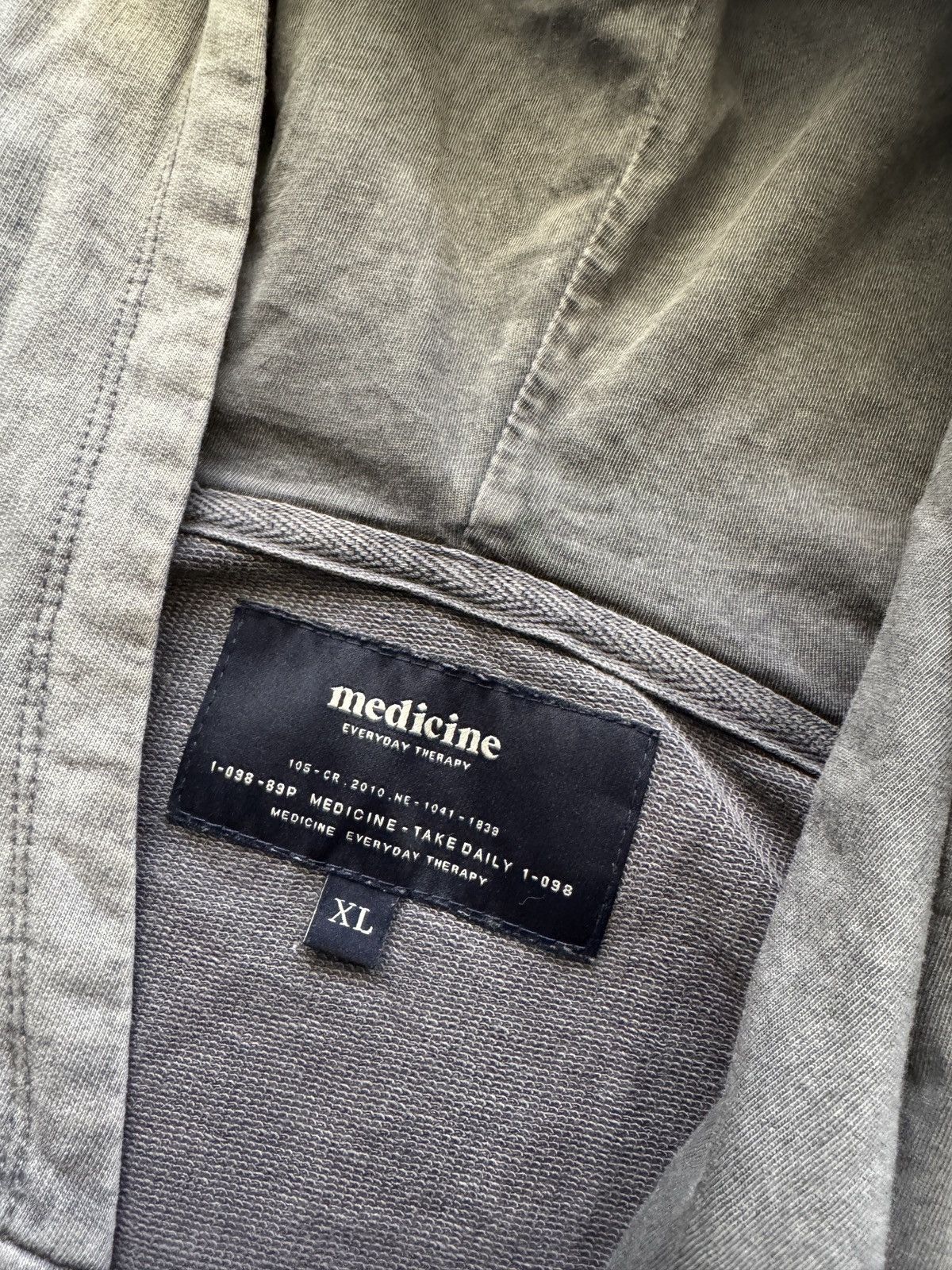 Japanese Brand Archive Helmut Lang LGB Style Asymmetric Zip Up Hoodie Size US XL / EU 56 / 4 - 6 Thumbnail
