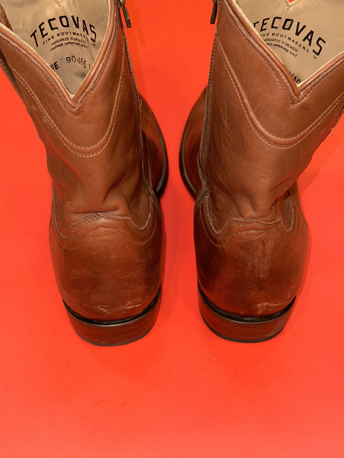 Tecovas Tecovas “The Dean” Side Zip Cowboy Boots 1012 Men’s 14 EE Size US 14 / EU 47 - 4 Thumbnail
