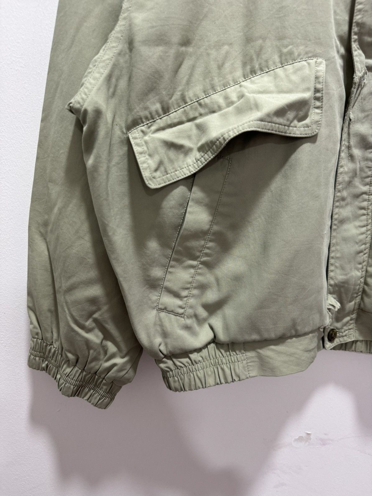 Burberry × Vintage DISTRESSED BURBERRY ZIP UP JACKET Size US S / EU 44-46 / 1 - 4 Thumbnail