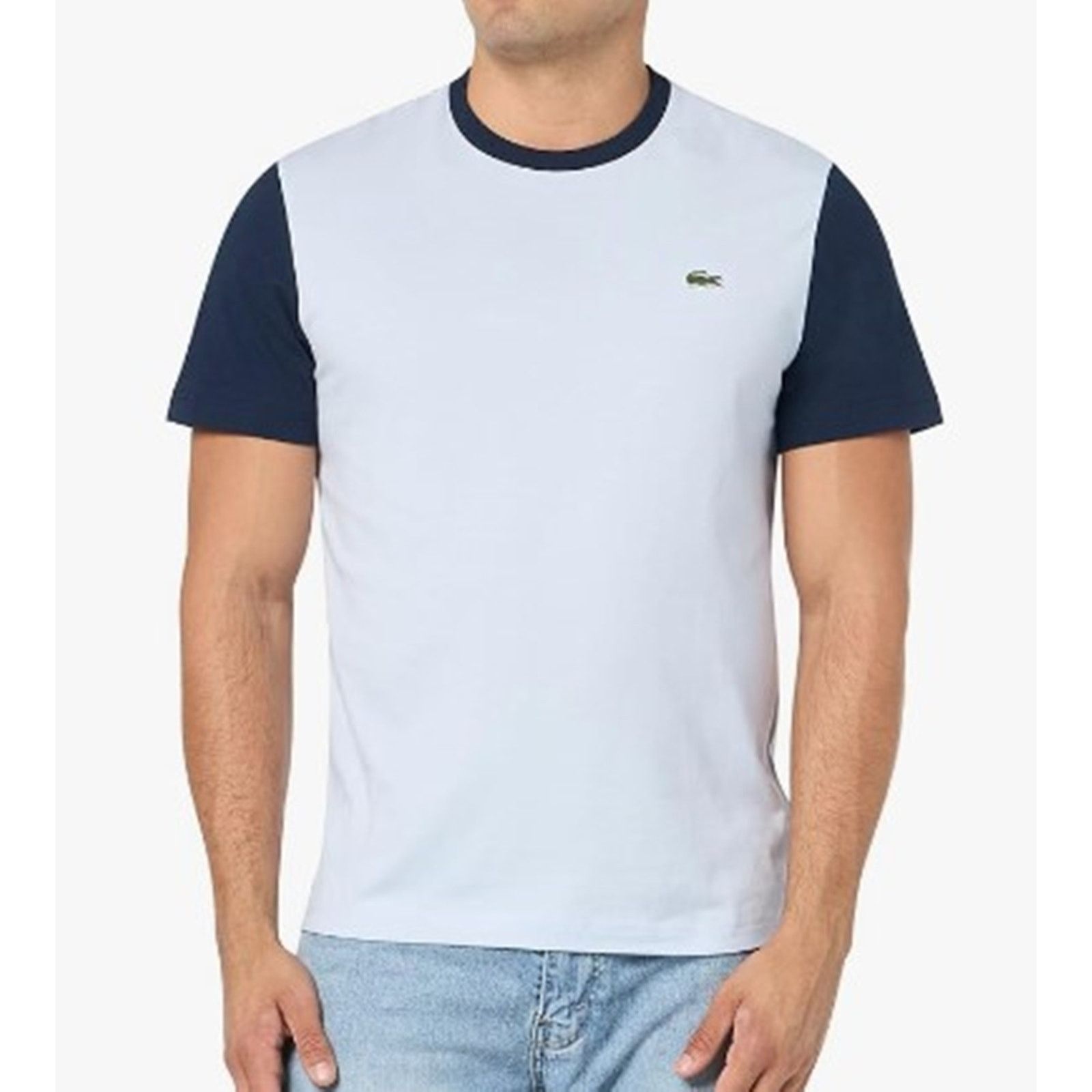 Lacoste Lacoste Men's Regular Fit Short Sleeve Crew Neck Tshirt L Size US L / EU 52-54 / 3 - 1 Thumbnail