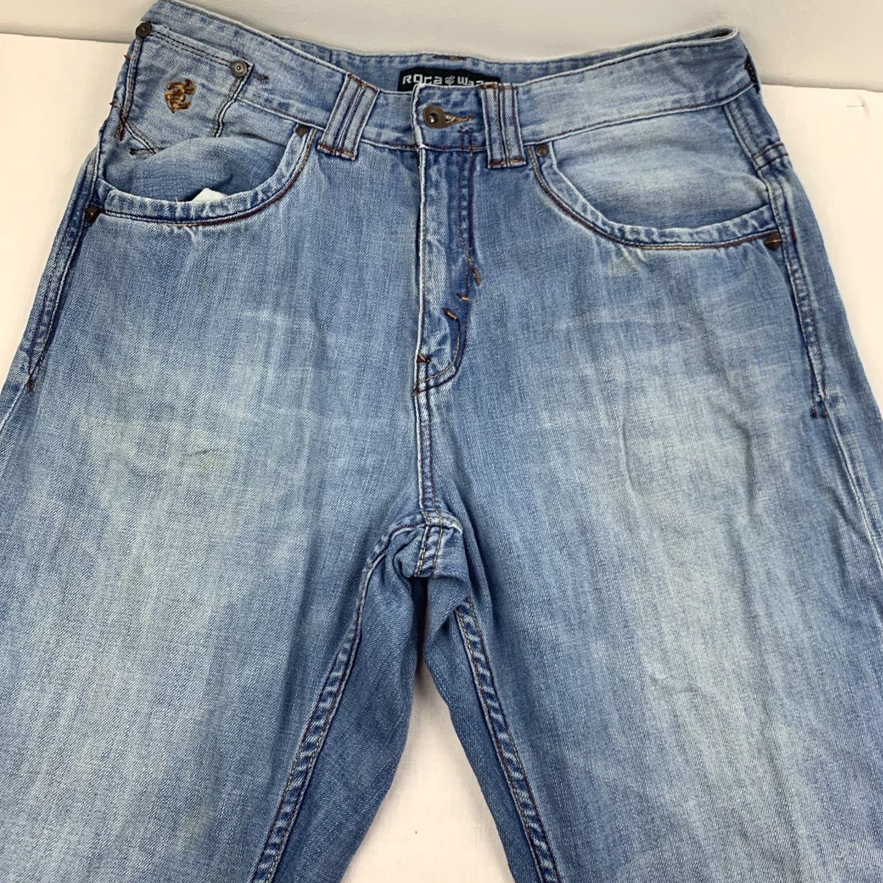 Rocawear VINTAGE Rocawear Jeans Men 32x31 Blue Grunge Y2K Skater Urban Baggy Relaxed Straight Size US 32 / EU 48 - 2 Thumbnail