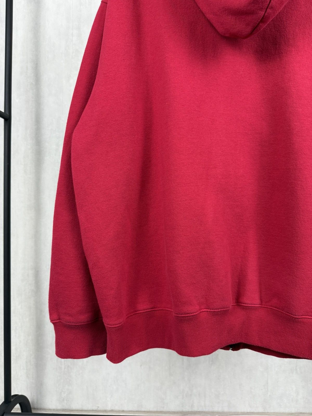 Fubu × Vintage Vintage Fubu Red Zip Up Hoodie Size L-XL Size US L / EU 52-54 / 3 - 9 Thumbnail