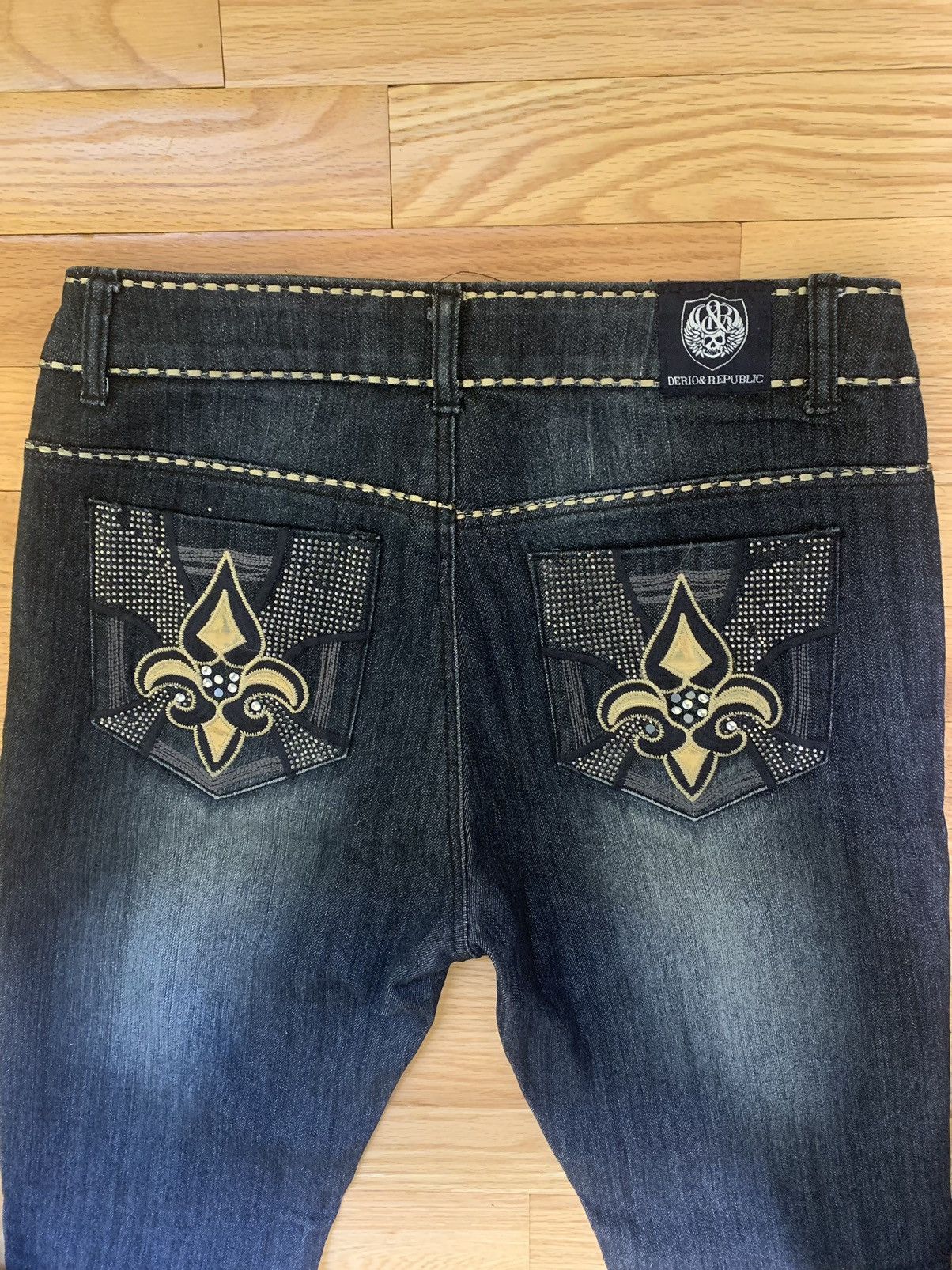 Other Derio & Republic Women’s Jeans – Size 9/10 (W30 L72) Size 32" / US 10 / IT 46 - 6 Thumbnail