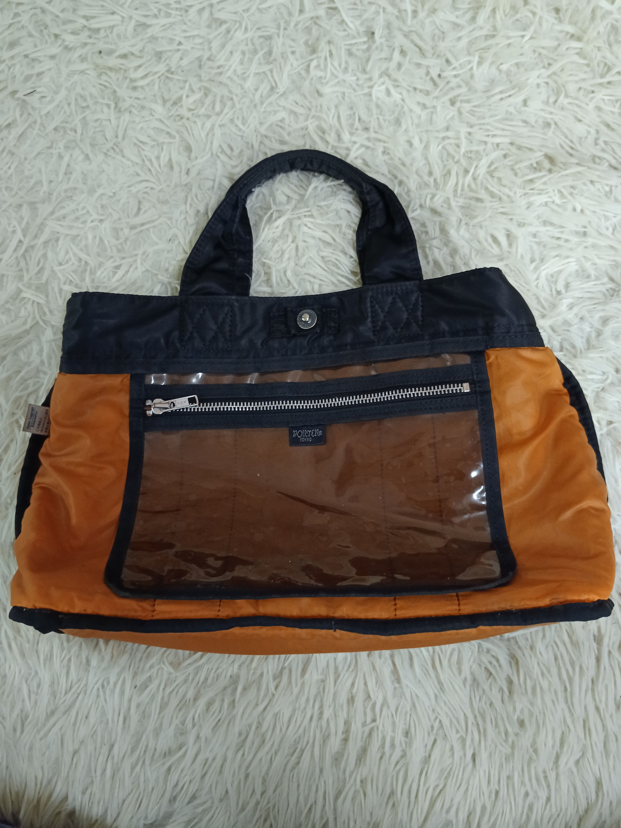 Porter PORTER TANKER BLACK TOTE BAG Size ONE SIZE - 8 Thumbnail