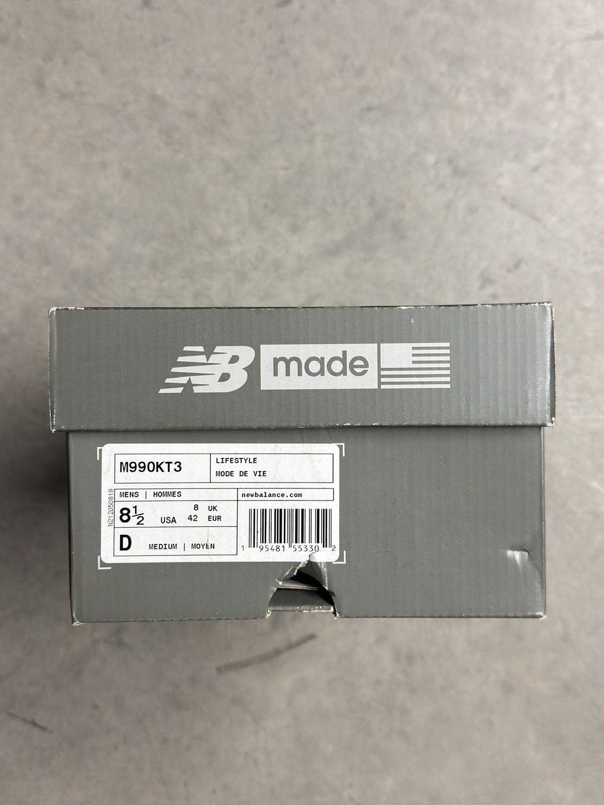 Kith × New Balance New Balance 990v3 Kith Tornado Size US 8.5 / EU 41-42 - 6 Thumbnail