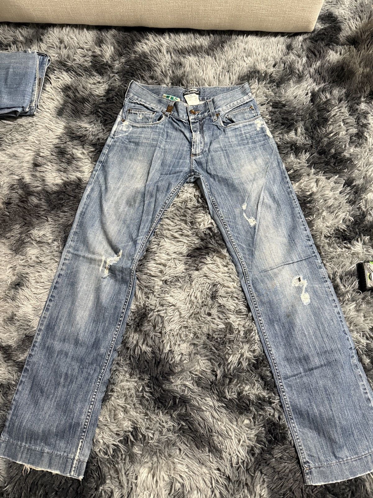 Dolce & Gabbana Vintage Dolce Gabana Straight Leg Jeans Size US 31 - 1 Thumbnail