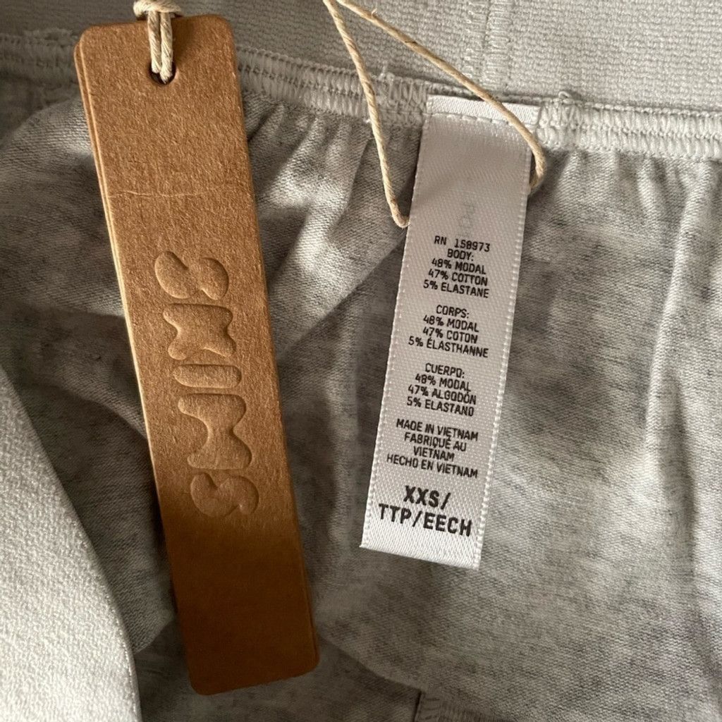 SKIMS Skims Boyfriend Loose Boxer Short Light Heather Grey XXS Size 24" / US 00 / IT 34 - 9 Thumbnail