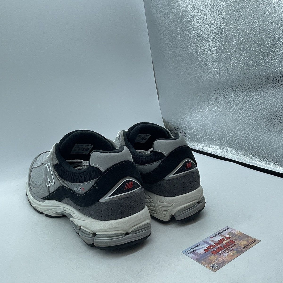 New Balance 2002R slate grey black Size US 11.5 / EU 44-45 - 4 Thumbnail