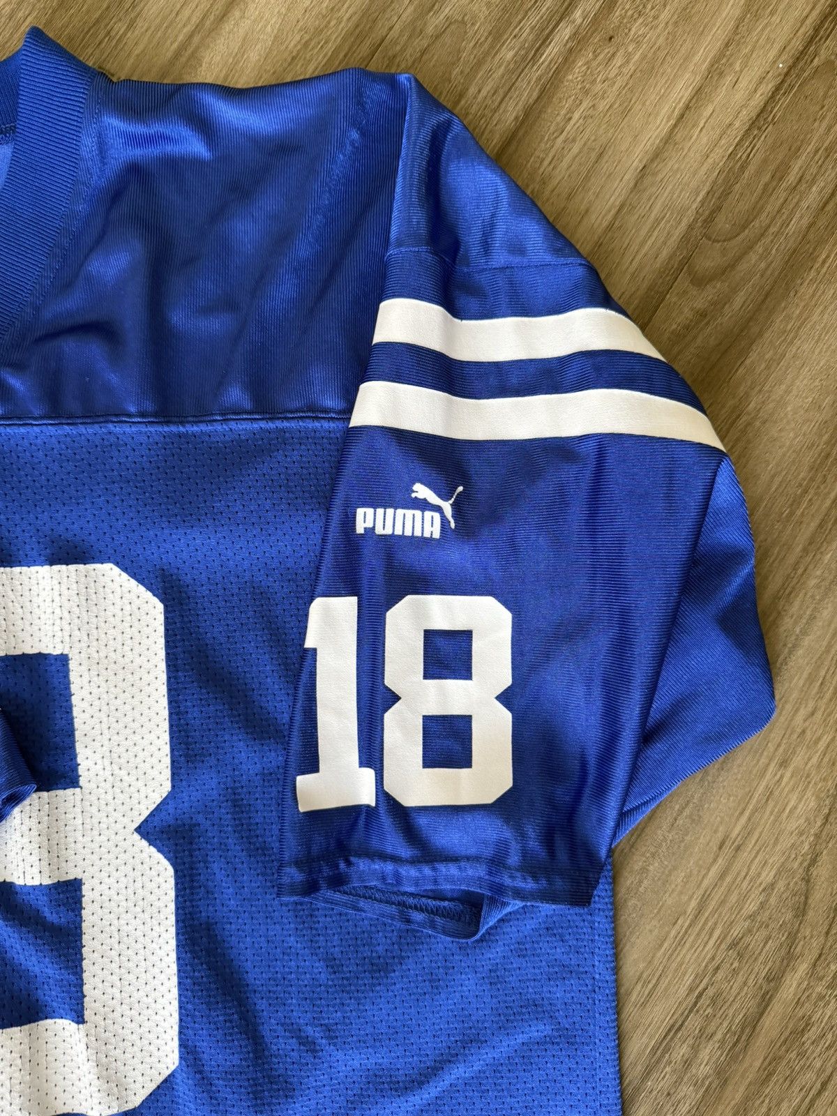 Puma Vintage Peyton Manning Indianapolis Colts Puma jersey Size US XXL / EU 58 / 5 - 4 Thumbnail