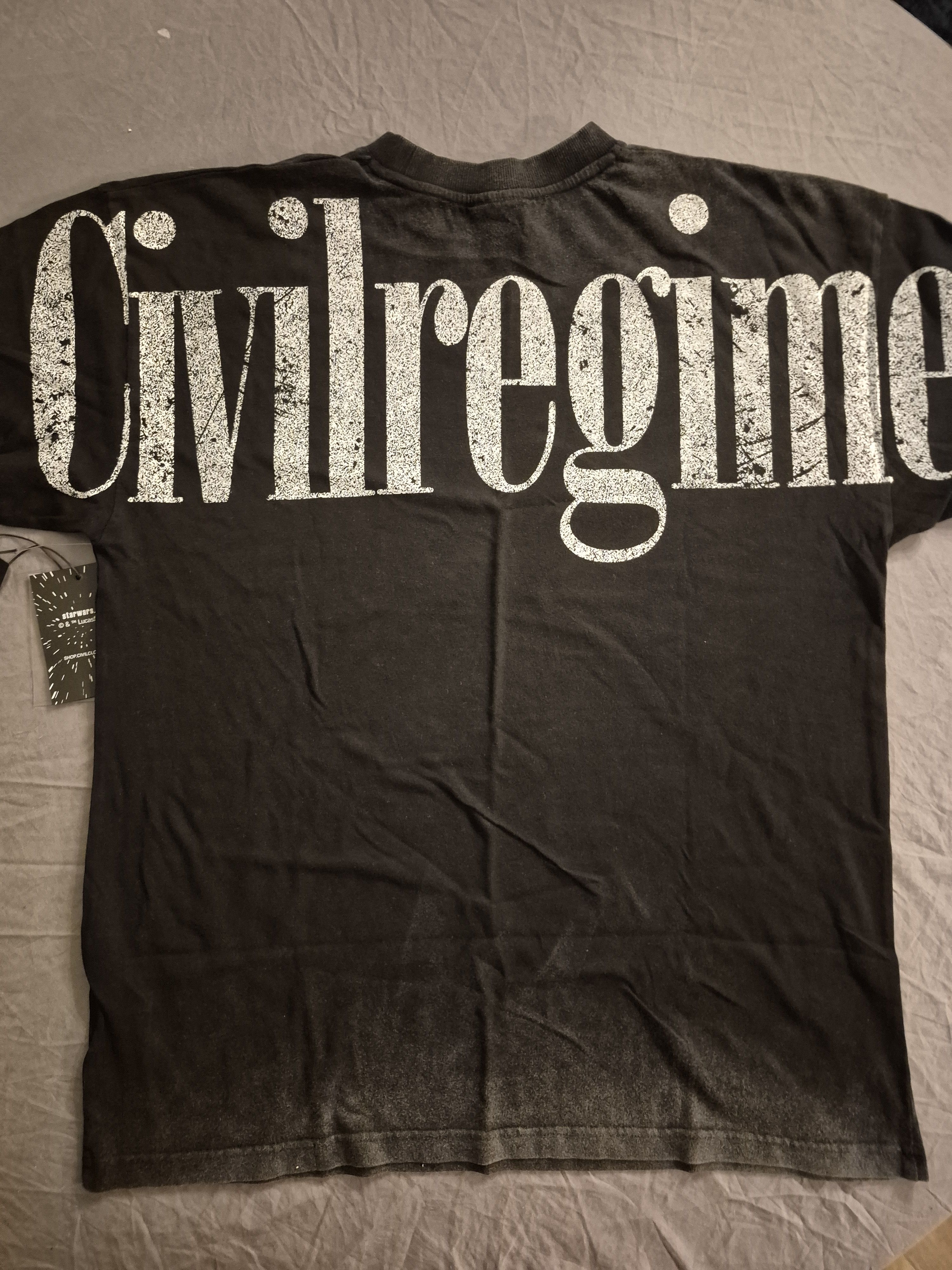 Civil Regime Civil Regime x Star Wars Collab Medium Oversized Tee BNWT Size US M / EU 48-50 / 2 - 7 Thumbnail