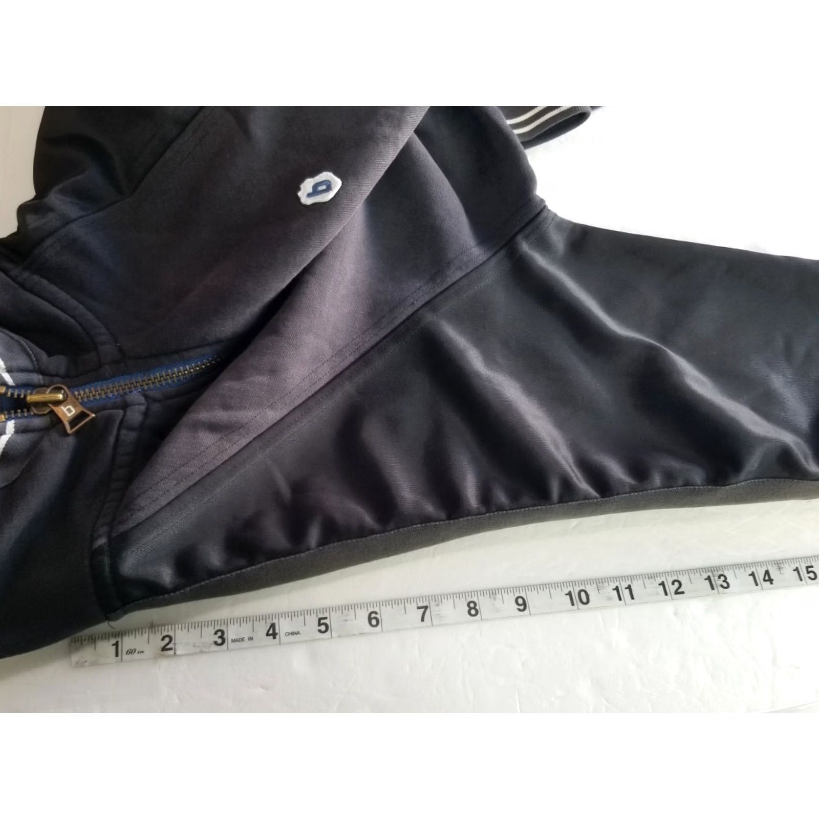 Ted Baker Ted Baker Hoodie Distressed Black M-L Full Zip Men Size M-L See Measurements Size US M / EU 48-50 / 2 - 7 Thumbnail