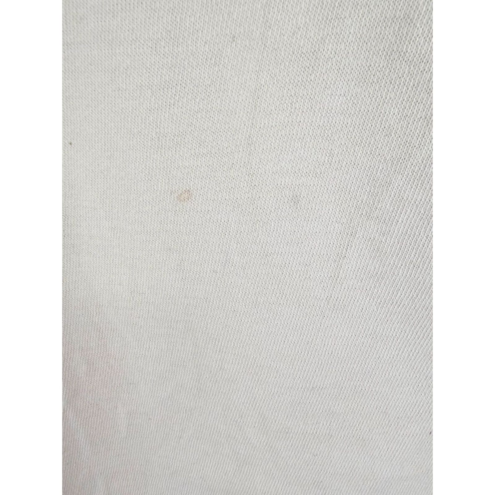 Vintage AKOM T-Shirt White Button Up Pocket Heavy Cotton Short Sleeve Men's M Size US M / EU 48-50 / 2 - 6 Thumbnail