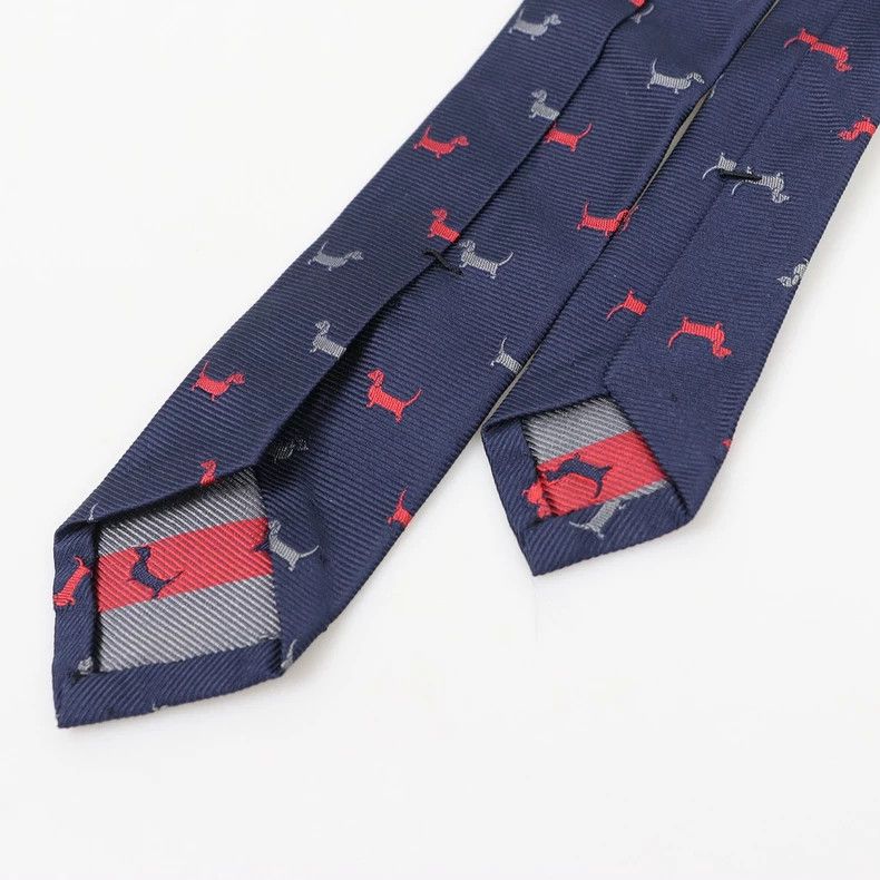 Thom Browne Thom Browne Classic Tibetan blue necktie Size ONE SIZE - 7 Thumbnail