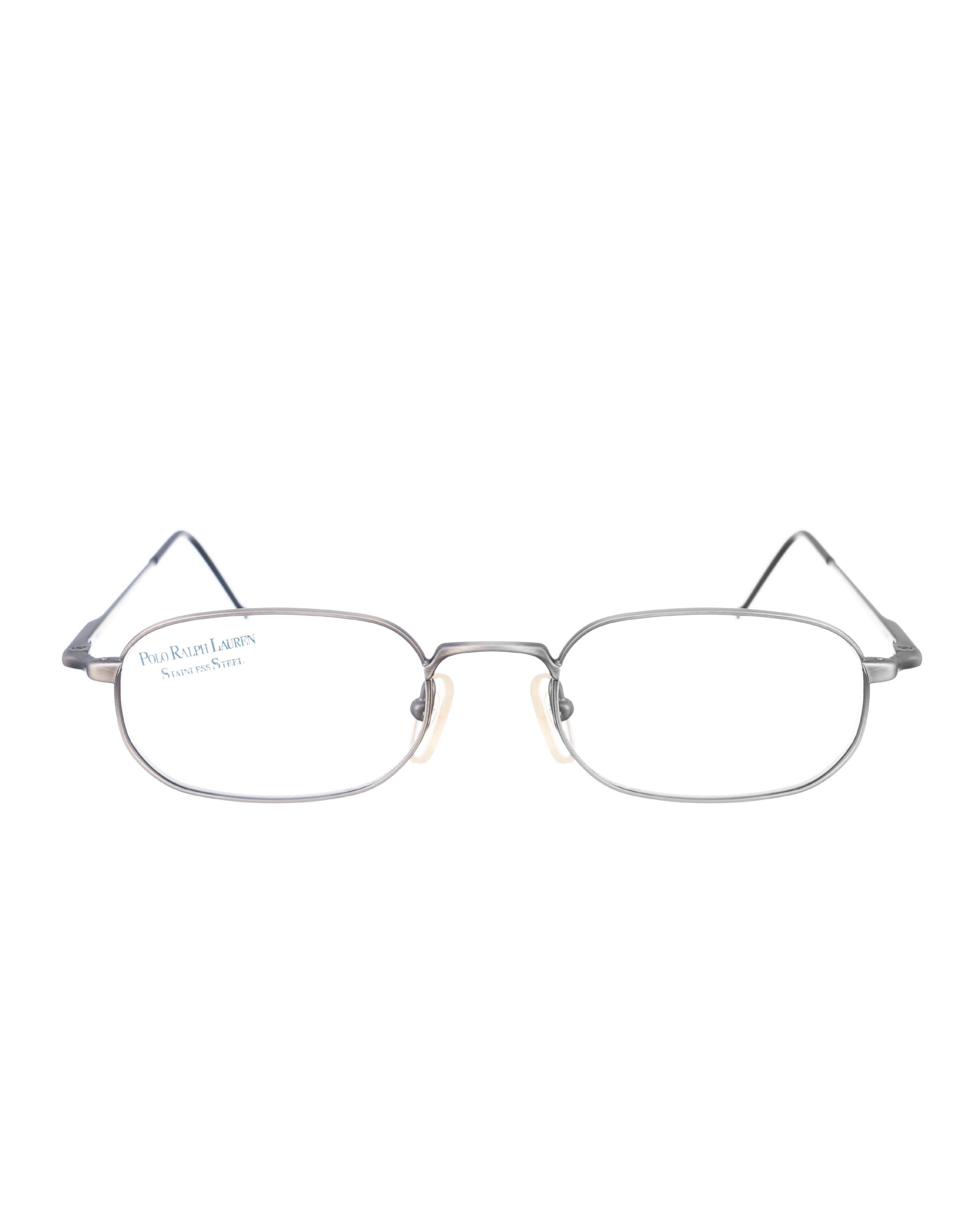 Polo Ralph Lauren Polo Ralph Lauren 00s Dark Matte Silver Retro Glasses Size ONE SIZE - 2 Thumbnail