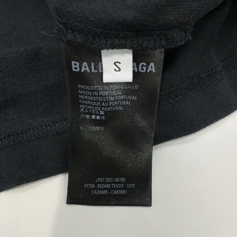 Balenciaga Balenciaga NASA Oversized Space Long Sleeve T-shirt Size US S / EU 44-46 / 1 - 3 Thumbnail