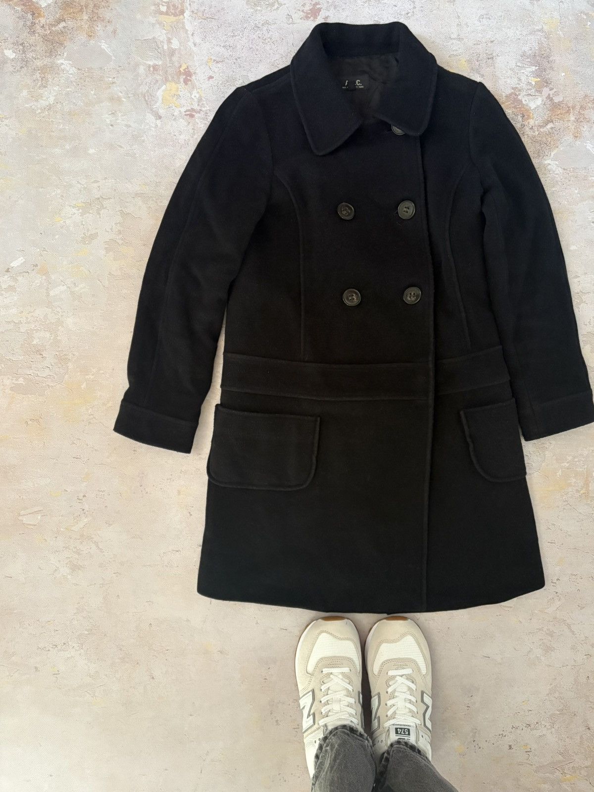 A.P.C. Luxury Elegant A.P.C. Paris Double brested wool coat Size S / US 4 / IT 40 - 3 Thumbnail